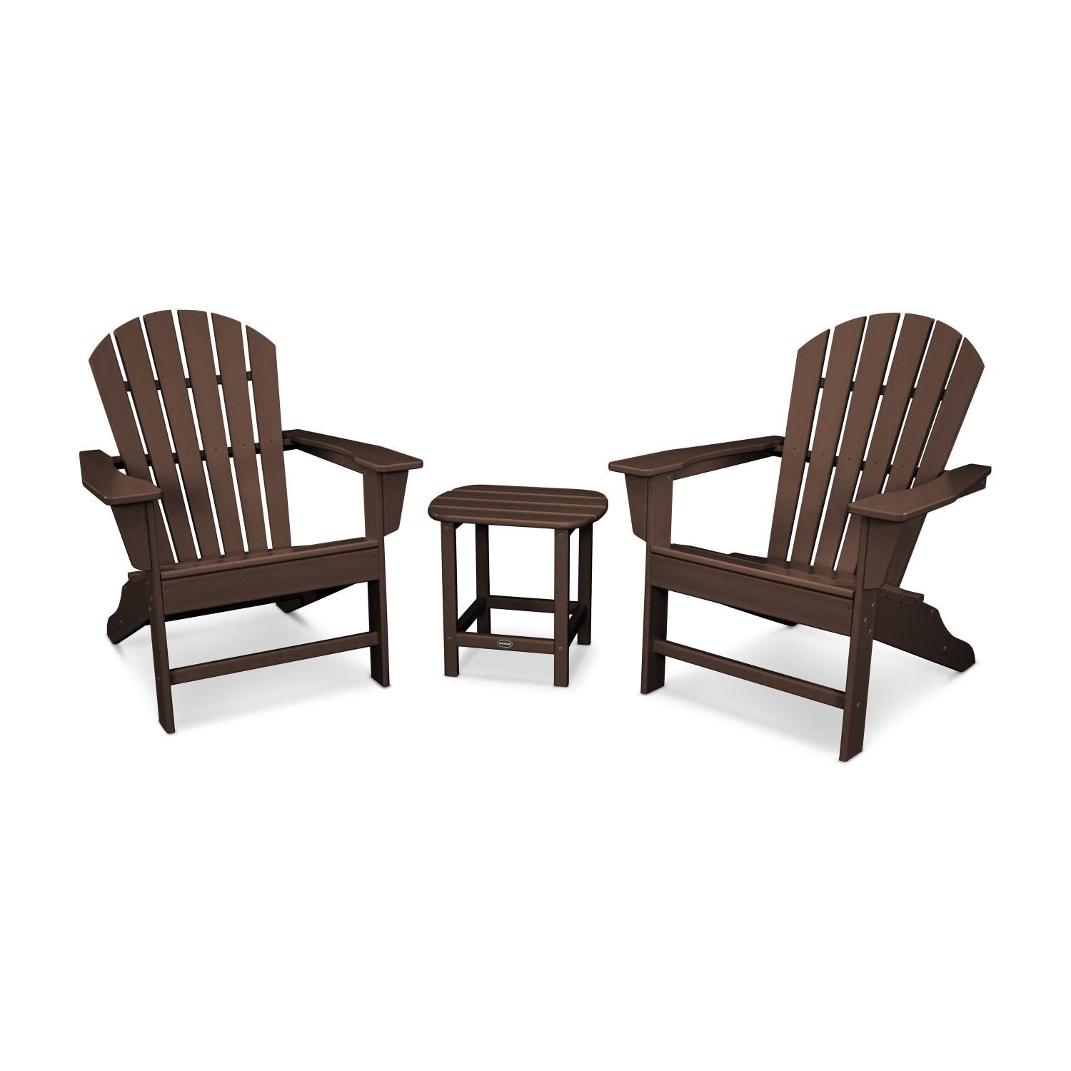 POLYWOOD PWS175-1-MA South Beach Adirondack 3-Piece Set thumbnail