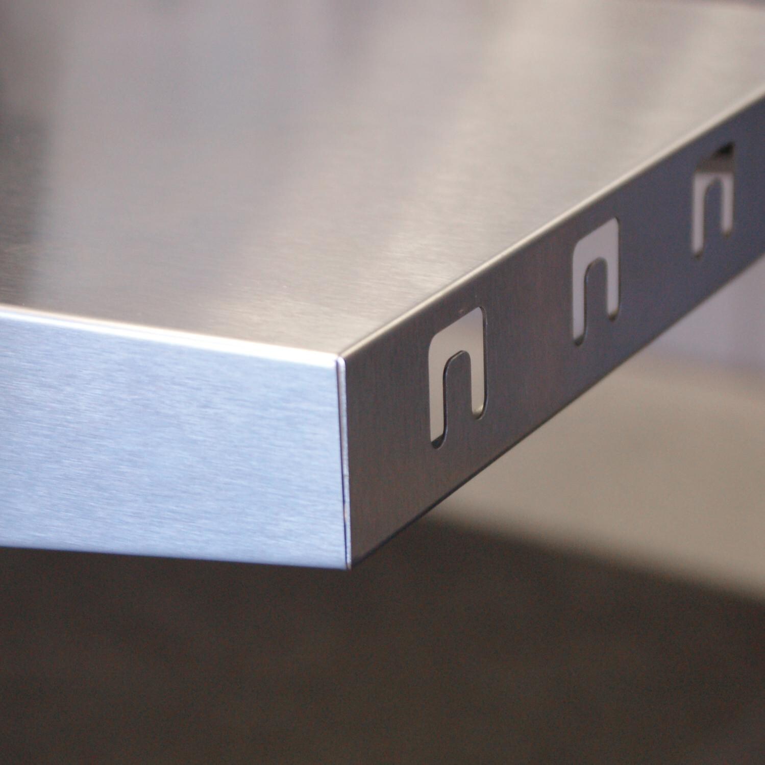 MHP Patriot Freestanding Gas Grill - Stainless Steel Side Shelf thumbnail