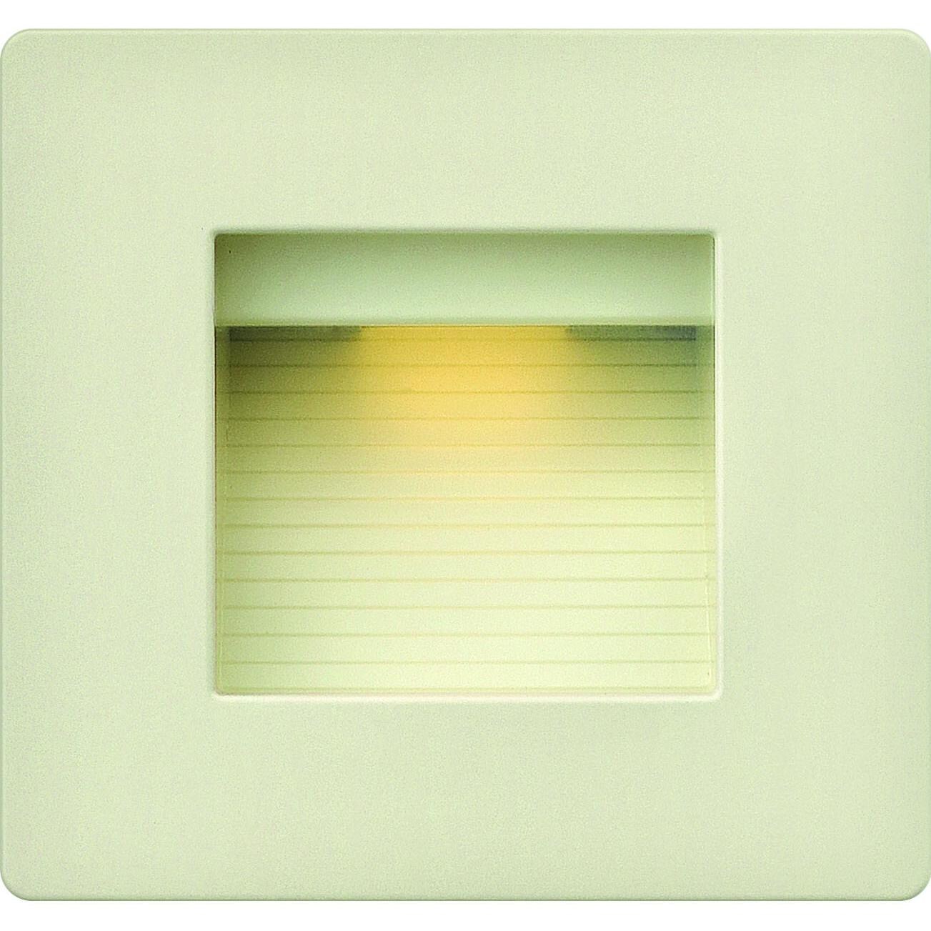 Hinkley Lighting Luna One Light 5-Inch LED Outdoor Deck Light - Light Almond - 58506LA image