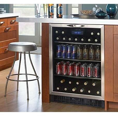 Danby DBC514BLS Beverage Center And Wine Cooler Built-In View thumbnail