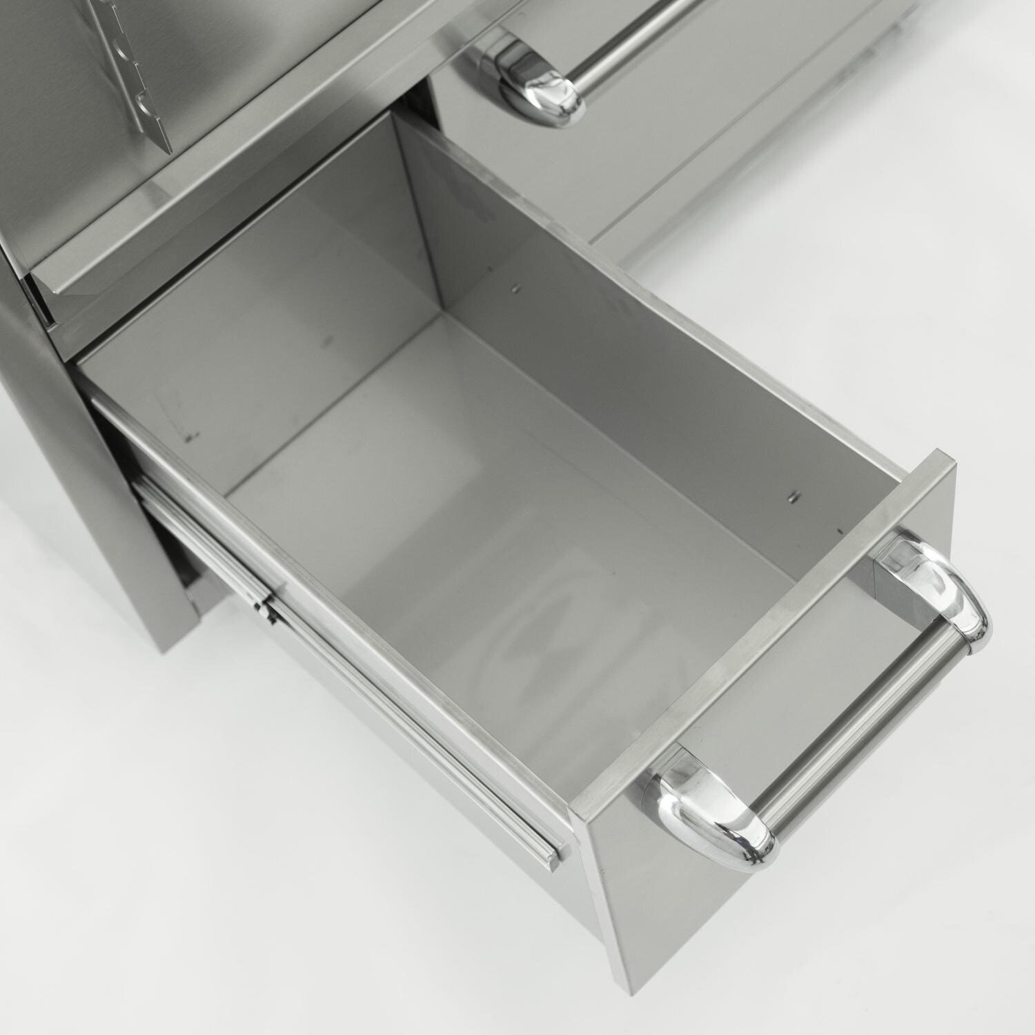 Cajun Grill - PGI-950SS - Cajun Grill Combeaux Smoker - Left Drawer thumbnail