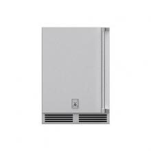 Hestan 24-Inch 5.2 Cu. Ft. Left Hinge Outdoor Rated Compact Refrigerator - GRSL24 image