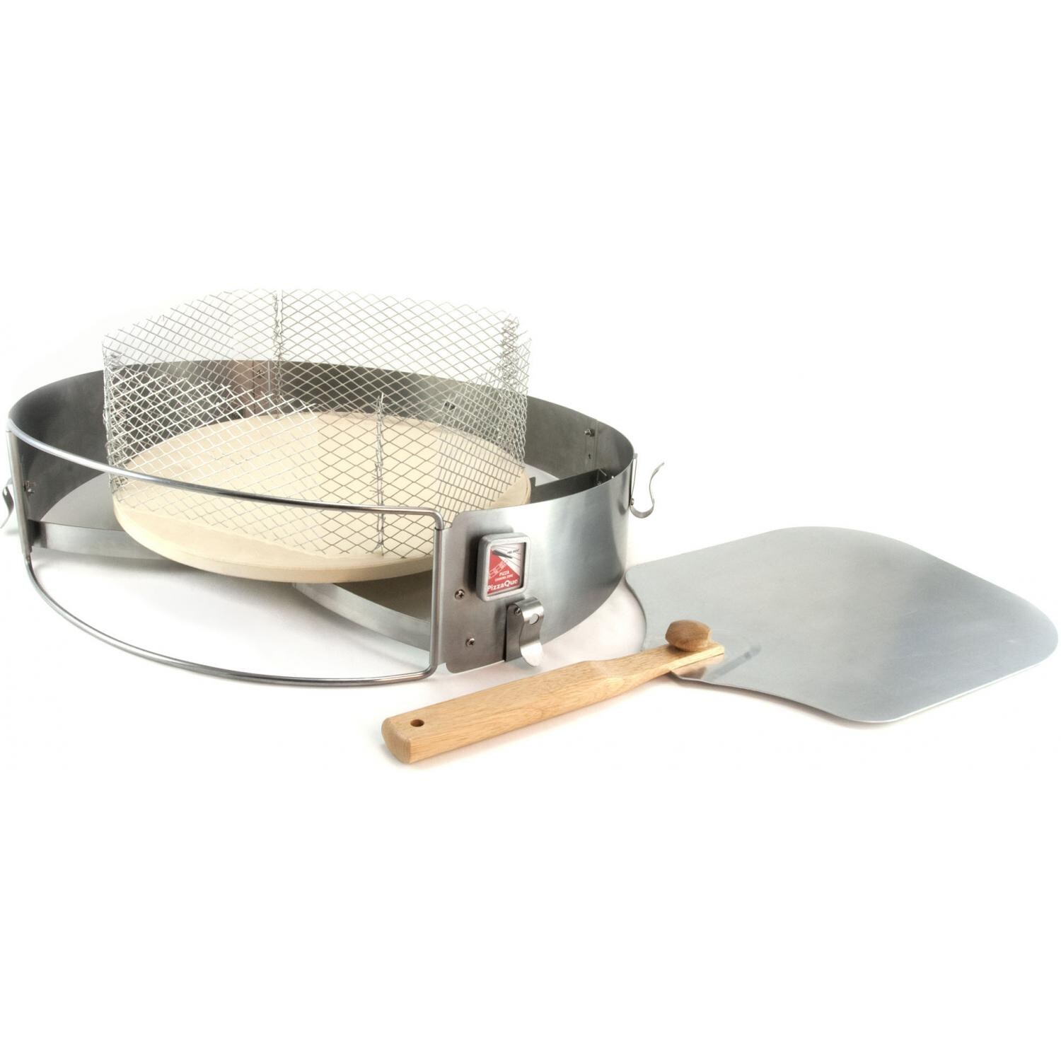 PizzaQue Pizza Oven Kit For 18 & 22-Inch Charcoal Grills - Full View thumbnail