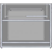 Universal 42-Inch Ready To Finish BBQ Island Appliance And Storage Cabinet image