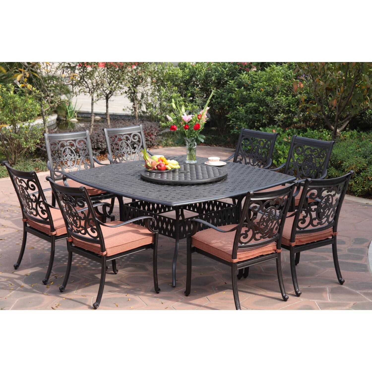 Darlee St. Cruz 8-Person Patio Dining Set thumbnail