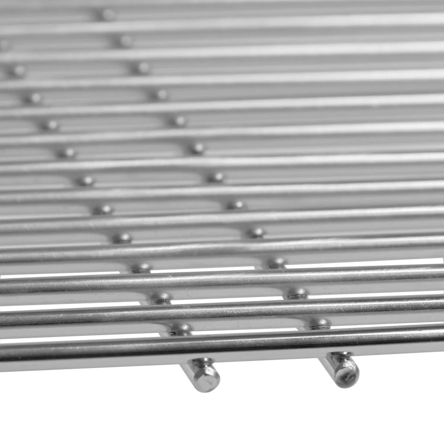 BBQGuys Signature BBQ-KGE-17-SS Stainless Steel Grill Expander Cooking Grate For Kamado Grills - Grate Detail thumbnail