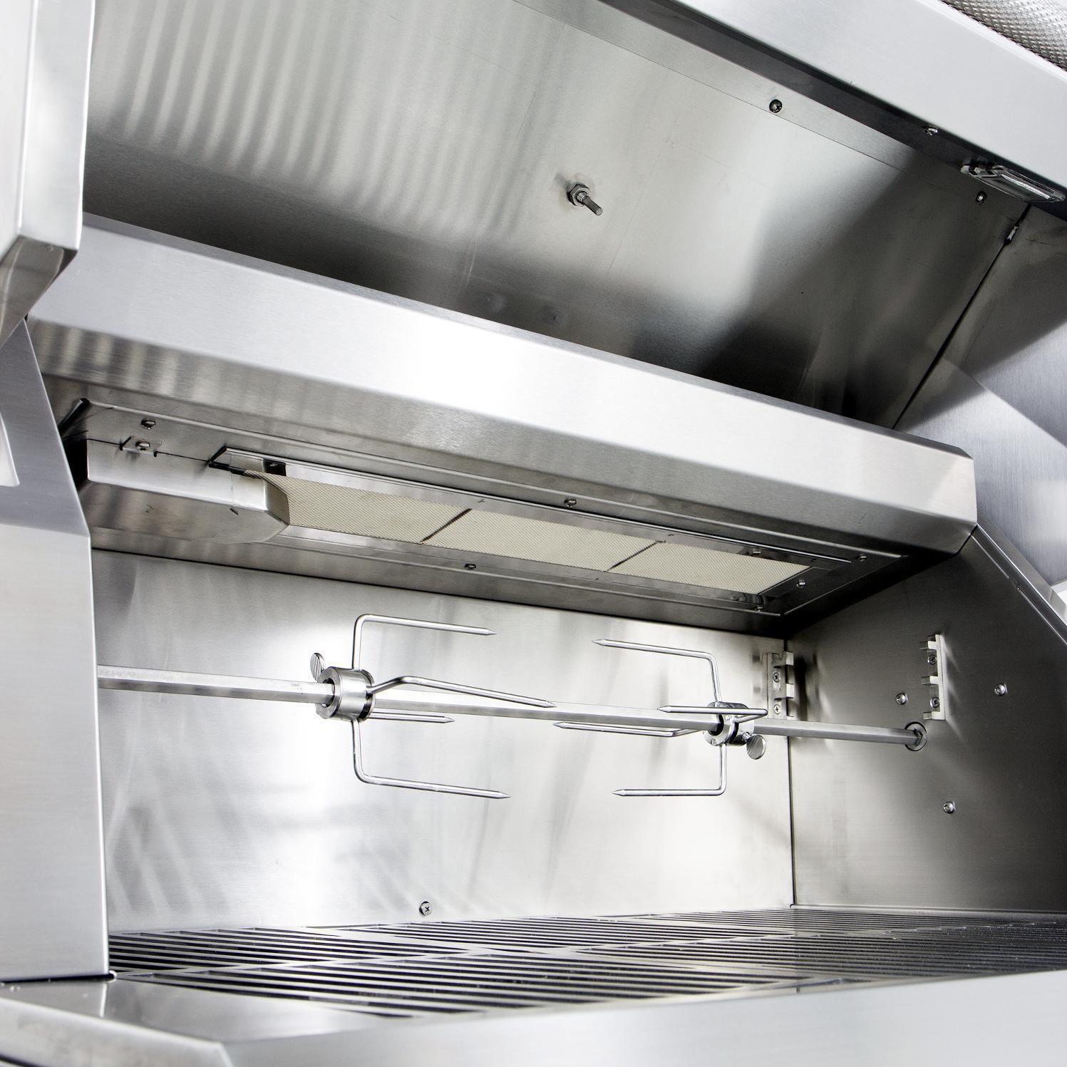 Hestan 42-Inch Freestanding Gas Grill - Rotisserie and Burner