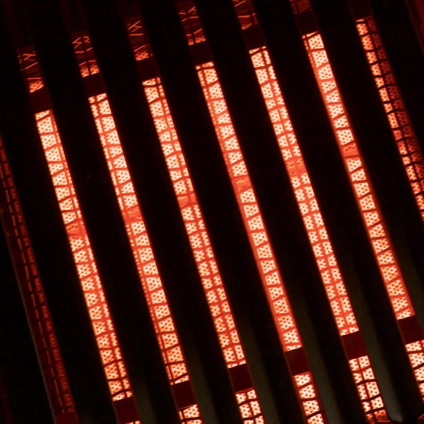 Solaire AllAbout Portable Infrared Propane Gas Grill - Infrared Burner Lit thumbnail