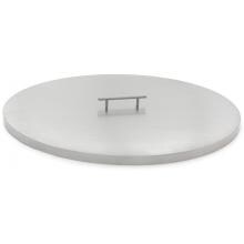 Lakeview Outdoor Designs 28-Inch Stainless Steel Burner Lid - Fits 25-Inch Round Drop-In Fire Pit Pan or 24-Inch Round Flat Fire Pit Pan image