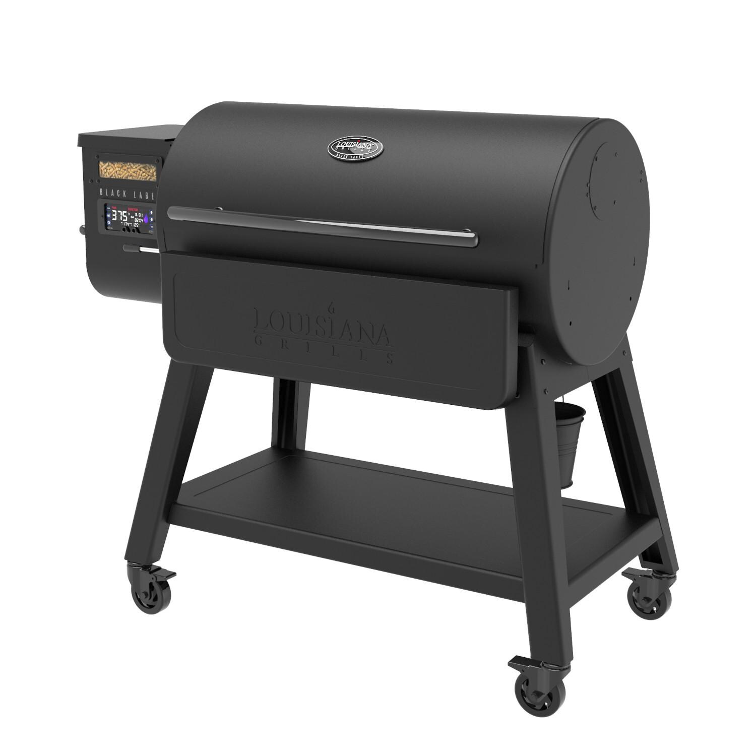 Louisiana Grills - 10640 - LG1200BL Black Label Series Pellet Grill - Angled Right thumbnail