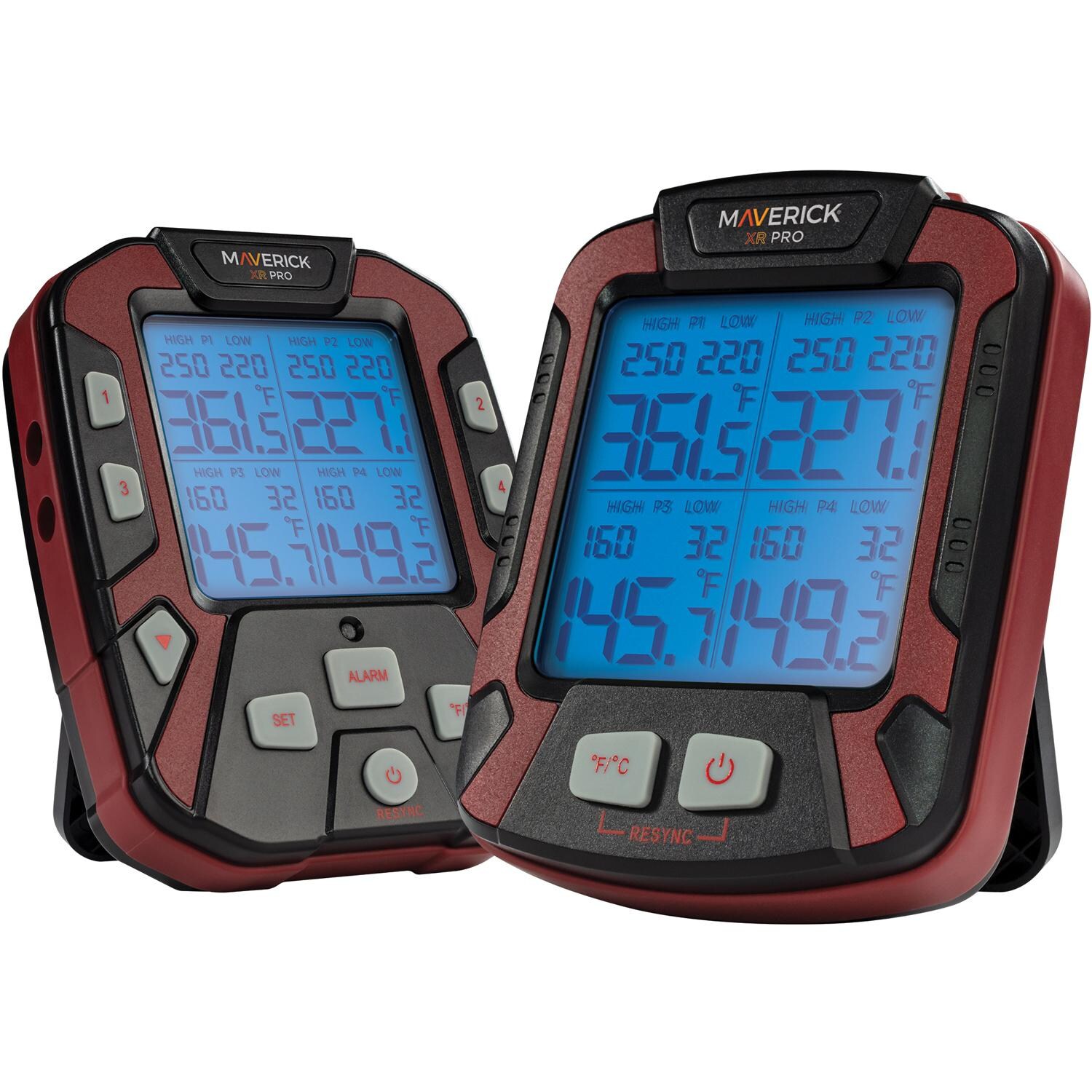 Maverick Remote BBQ & Smoker Thermometer W/ 4 Probes - XR-50