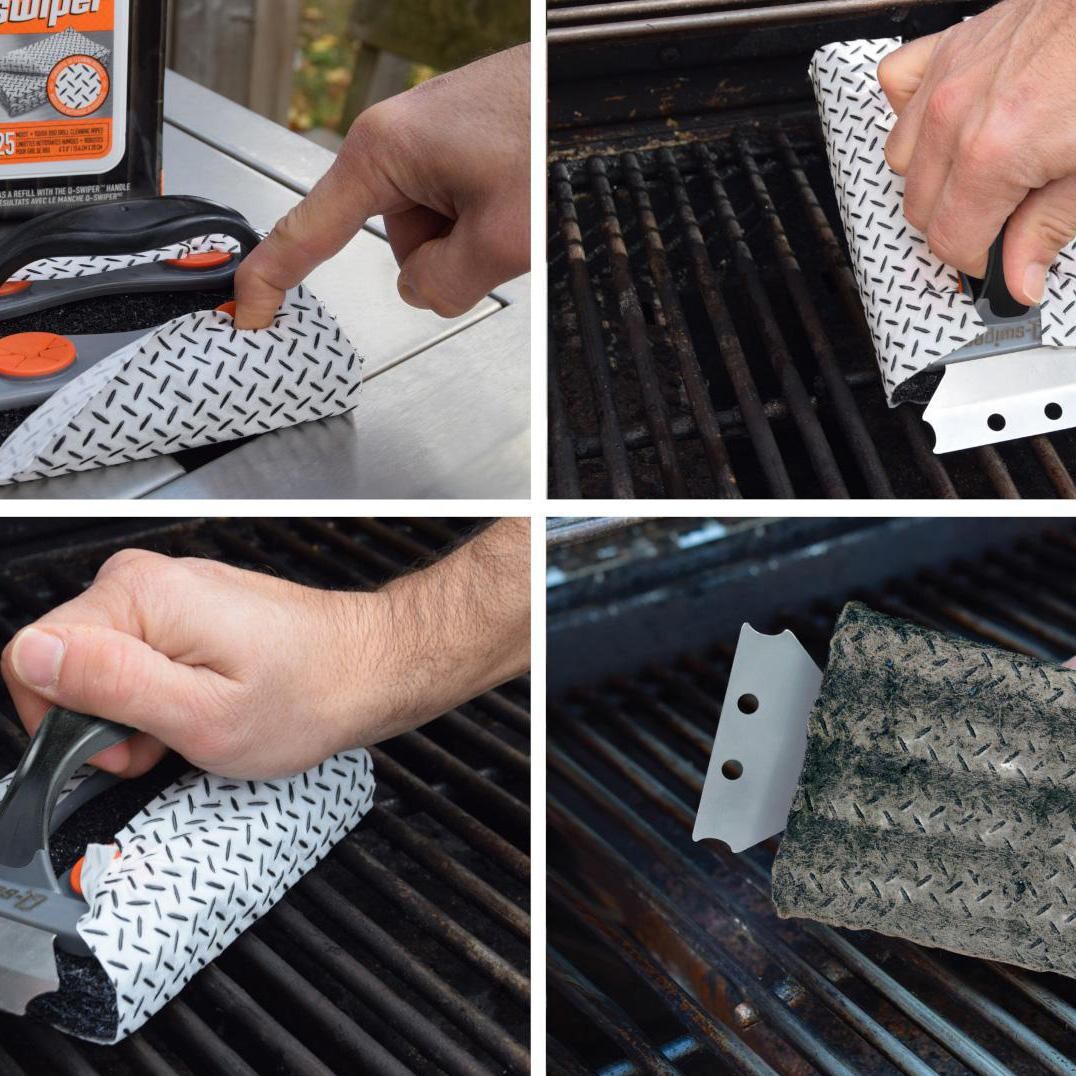 Proud Grill Company 1653B Q-Swiper Gift Bundle Set - How to Use - Detail thumbnail