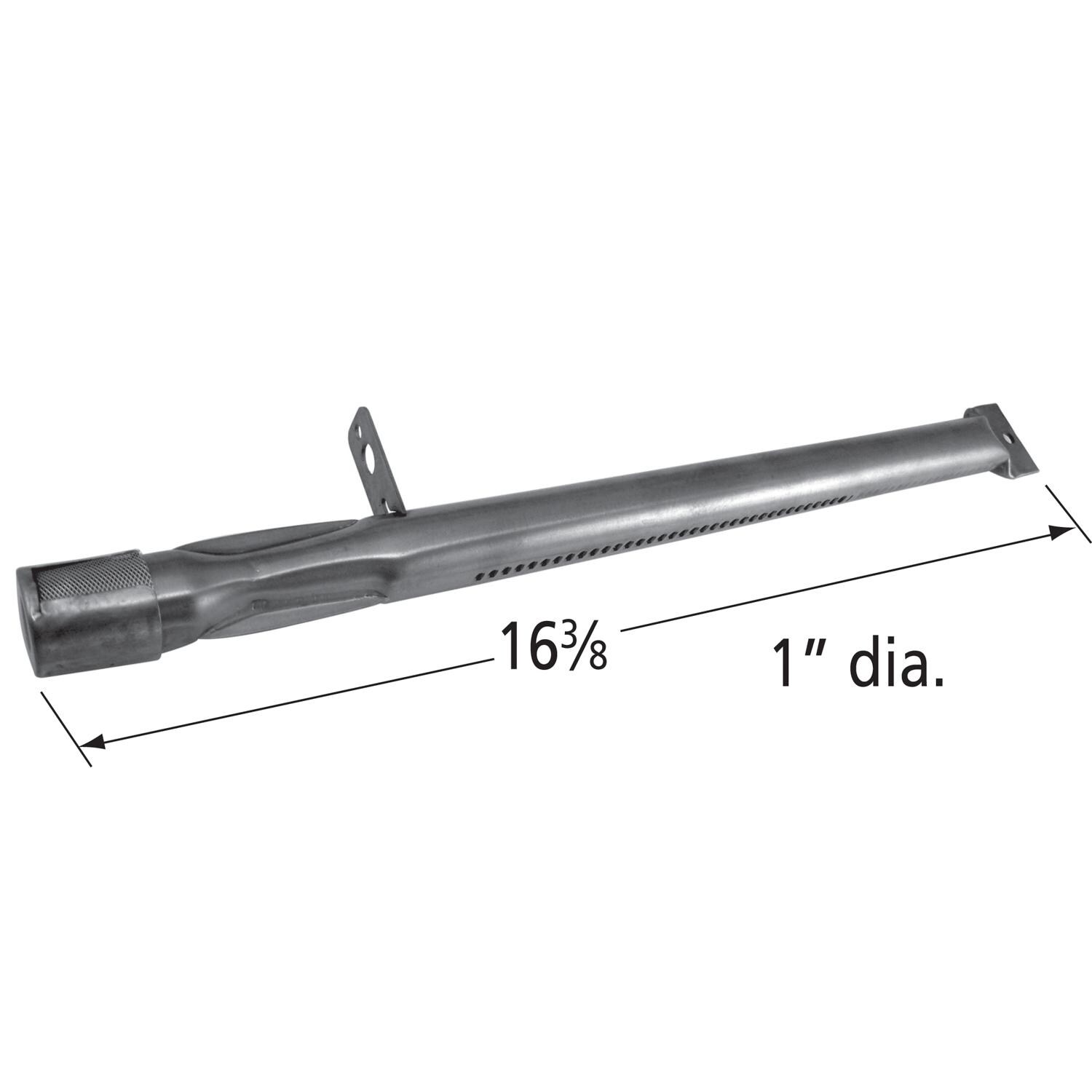 Stainless Steel Straight Pipe Burner - 11251 - Dimensions thumbnail