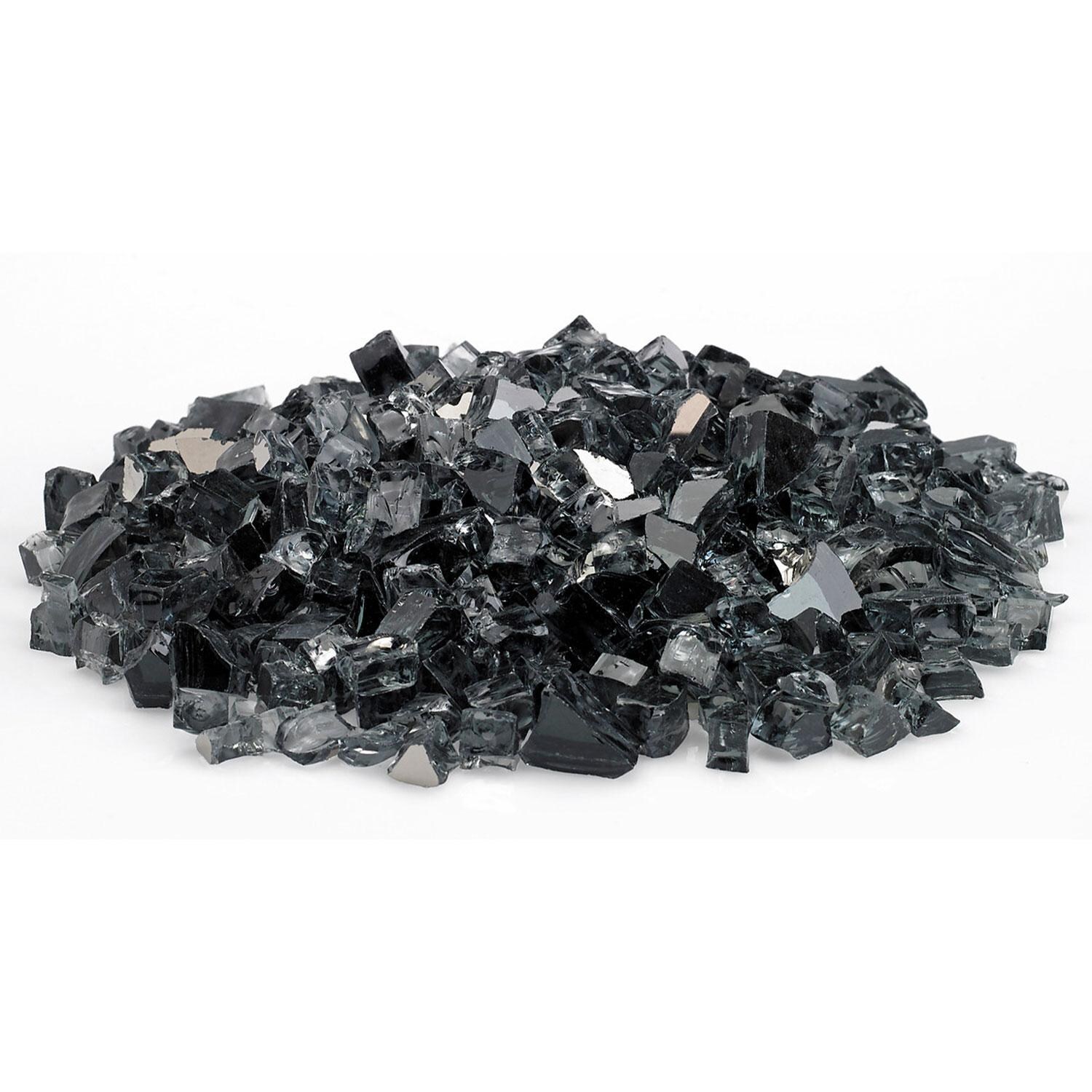 Warming Trends 1/2-in Gray Reflective Fire Glass-10 Lbs