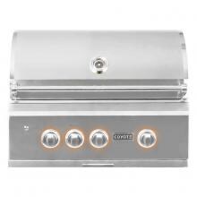 Coyote S-Series 30-Inch 3-Burner Built-In Propane Gas Grill With RapidSear Infrared Burner & Rotisserie - C2SL30LP image