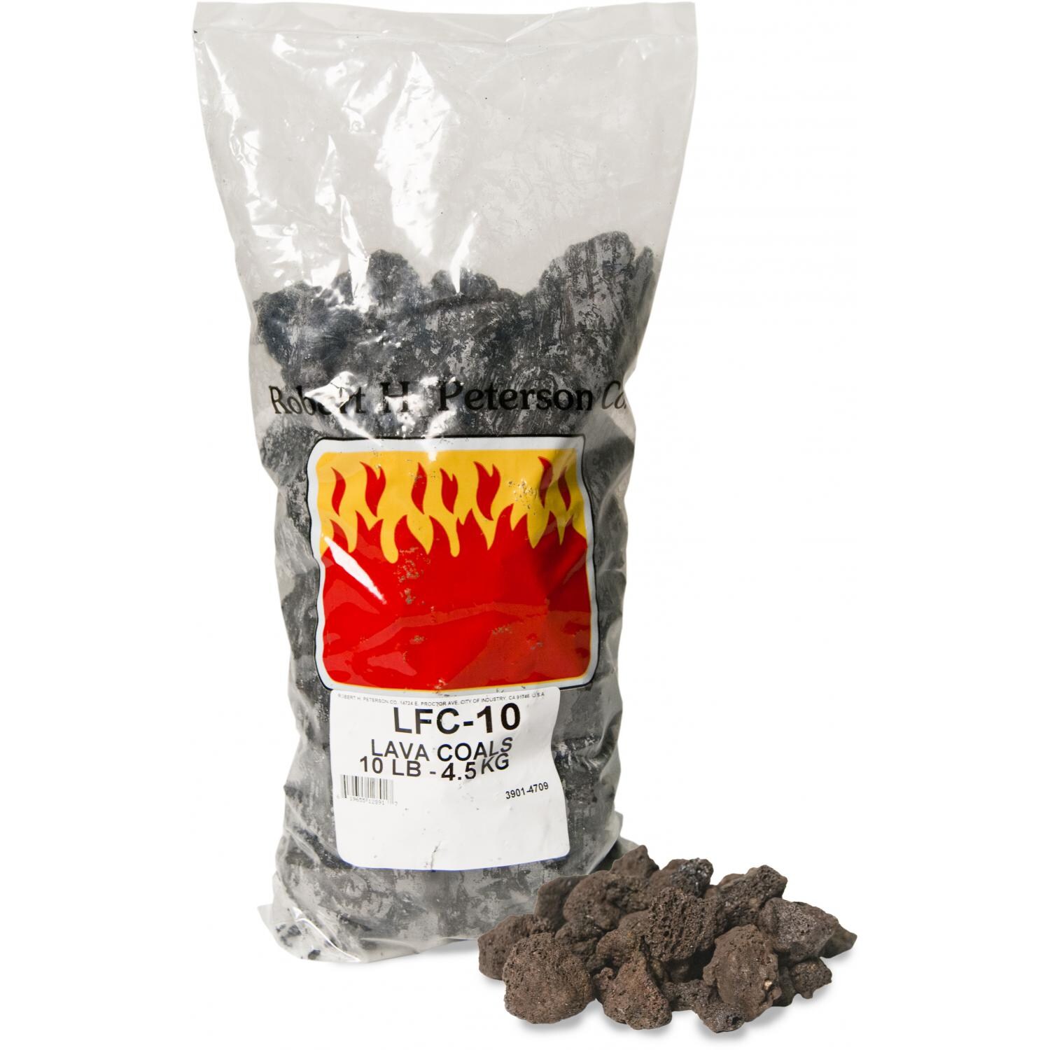 Peterson Gas Logs Lava-Fyre Coals - 10 LB. Bag thumbnail