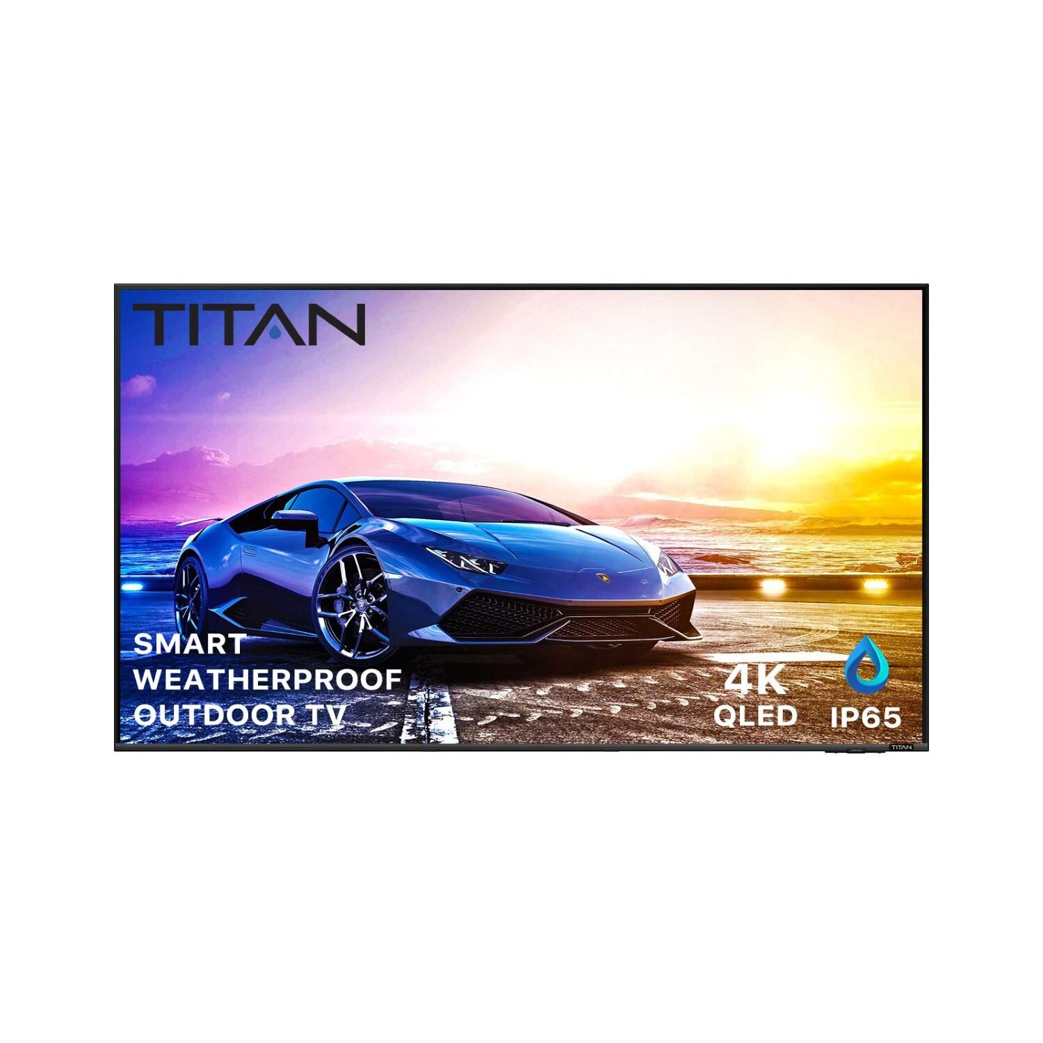 Titan Q70C Series 65 Inch Full Sun QLED 4K Smart Outdoor TV - MS-Q70C-065
