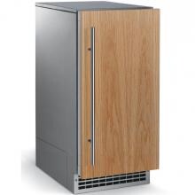 Scotsman Brilliance 80 Lb. 15-Inch Outdoor Rated Nugget Ice Machine With Drain Pump - Custom Panel / Stainless Cabinet - SCN60PA1SU image