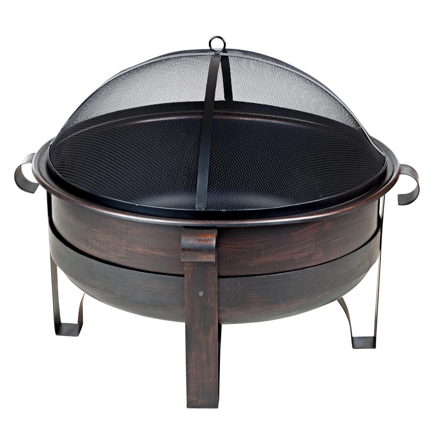 Ultimate Patio SC62339 Houma 35-inch Wood Burning Fire Pit - Full View thumbnail
