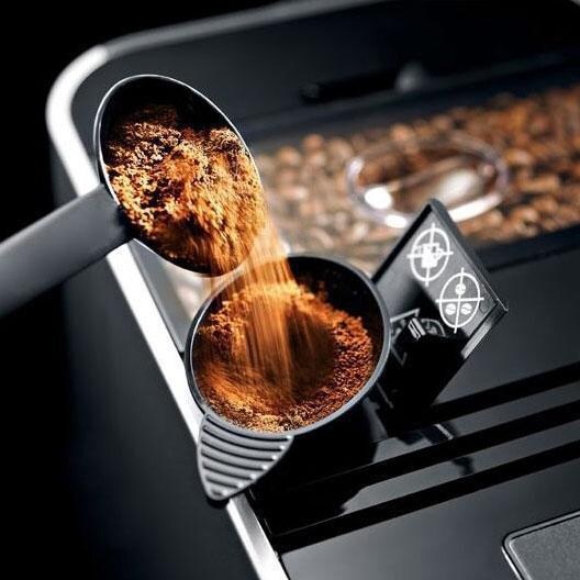 Ground Coffee Container on the ENA Micro 9 One Touch Automatic Coffee Center - 13625 thumbnail