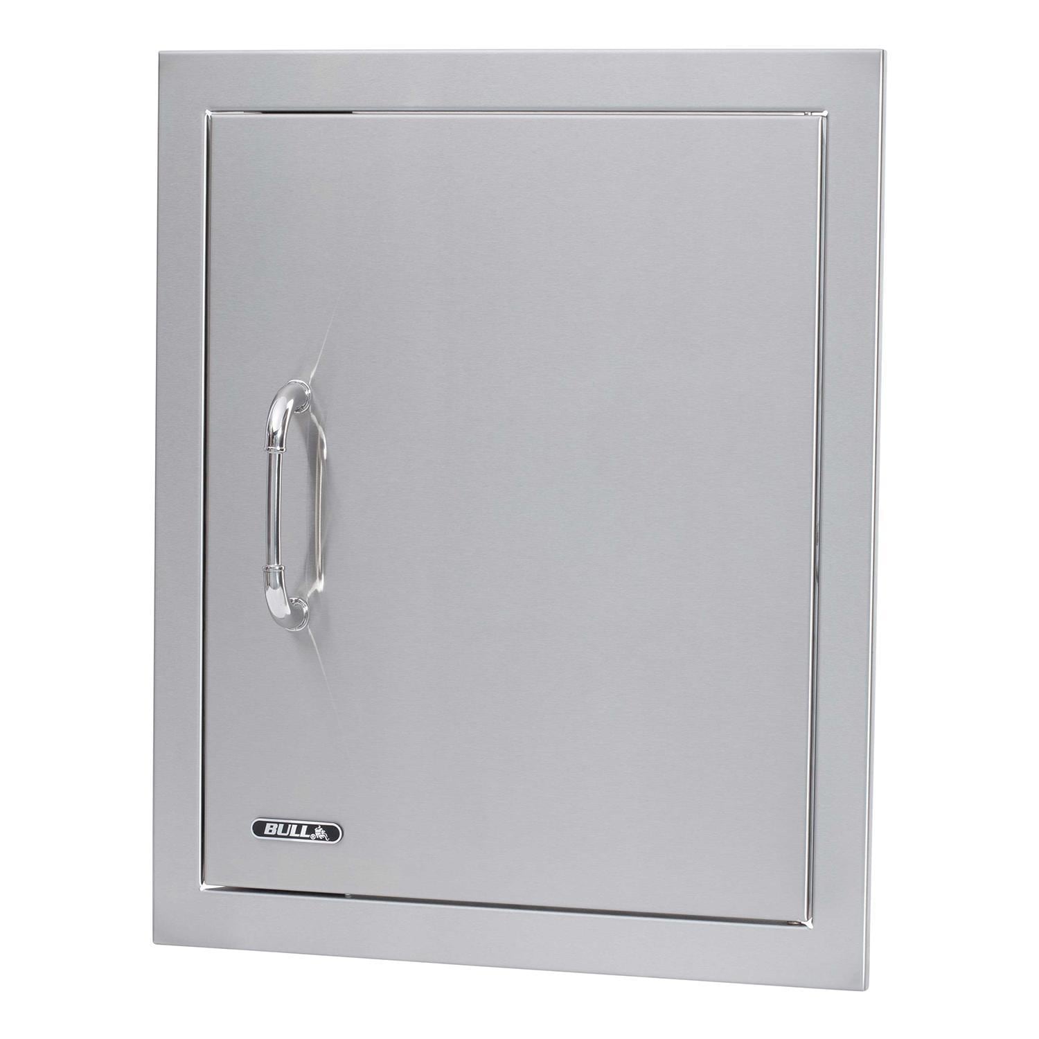 Bull 18-Inch Right Hinged Stainless Steel Single Access Door W