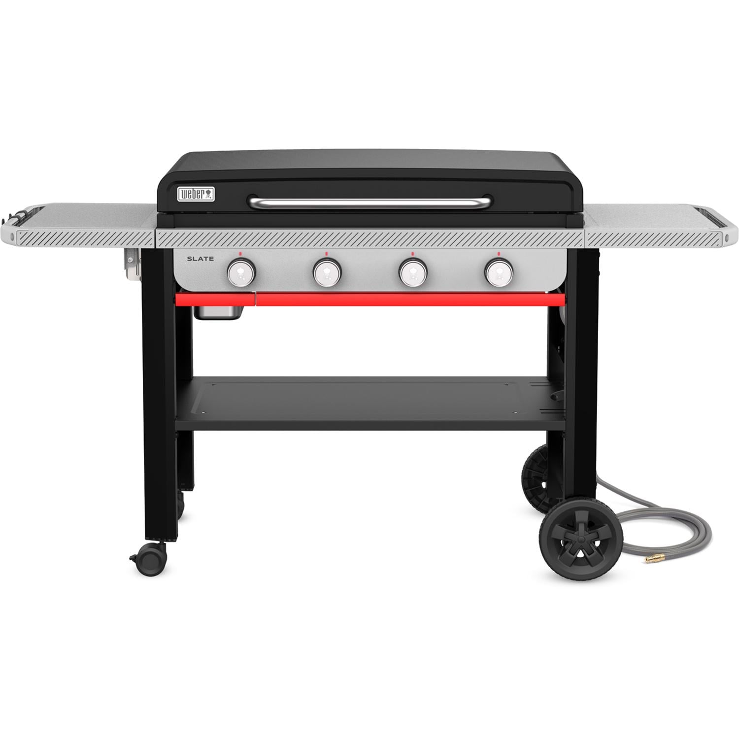 Weber Slate 36-in Rust-Resistant Natural Gas Griddle - Black