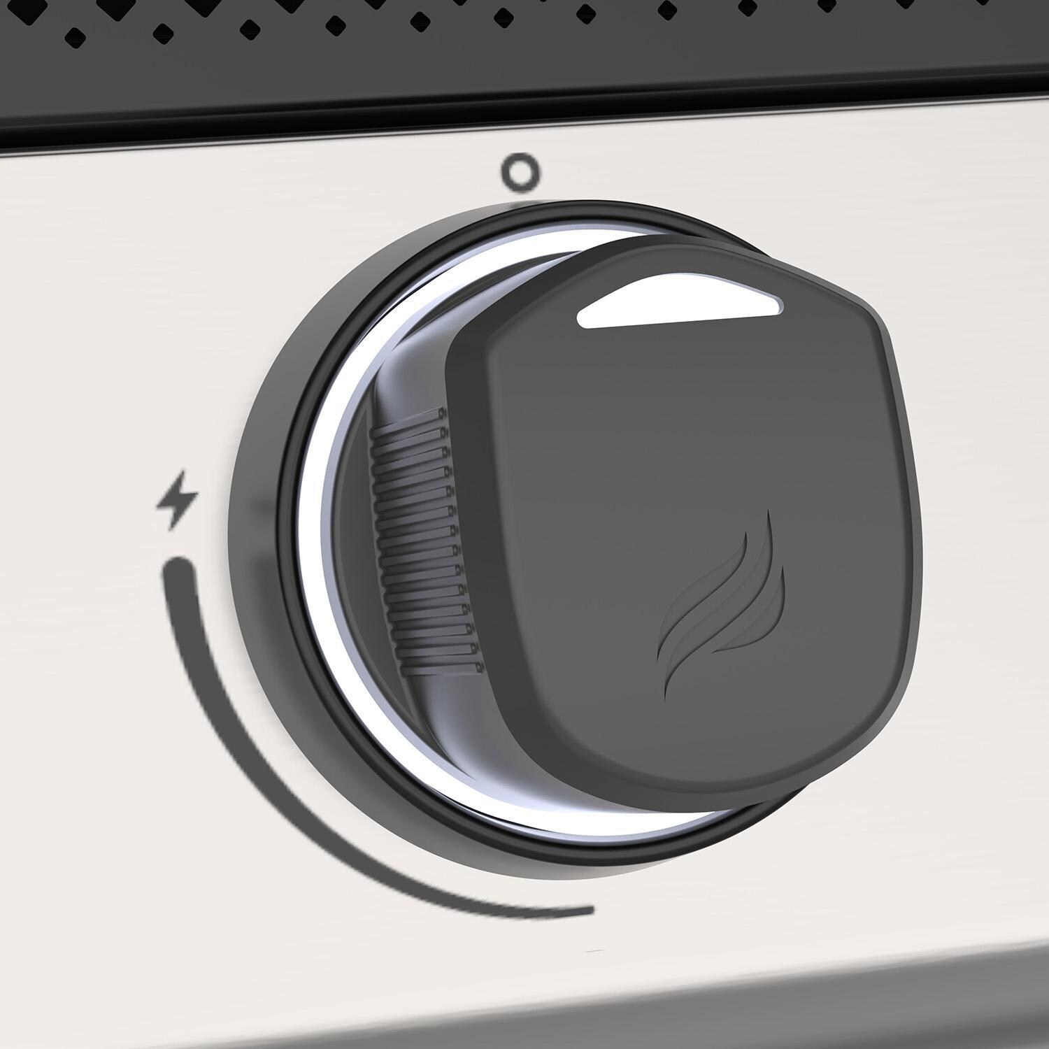 Blackstone 6038 36-Inch Propane Gas Griddle W/Hood & Stainless Steel Insulation Jacket - Control Knob thumbnail