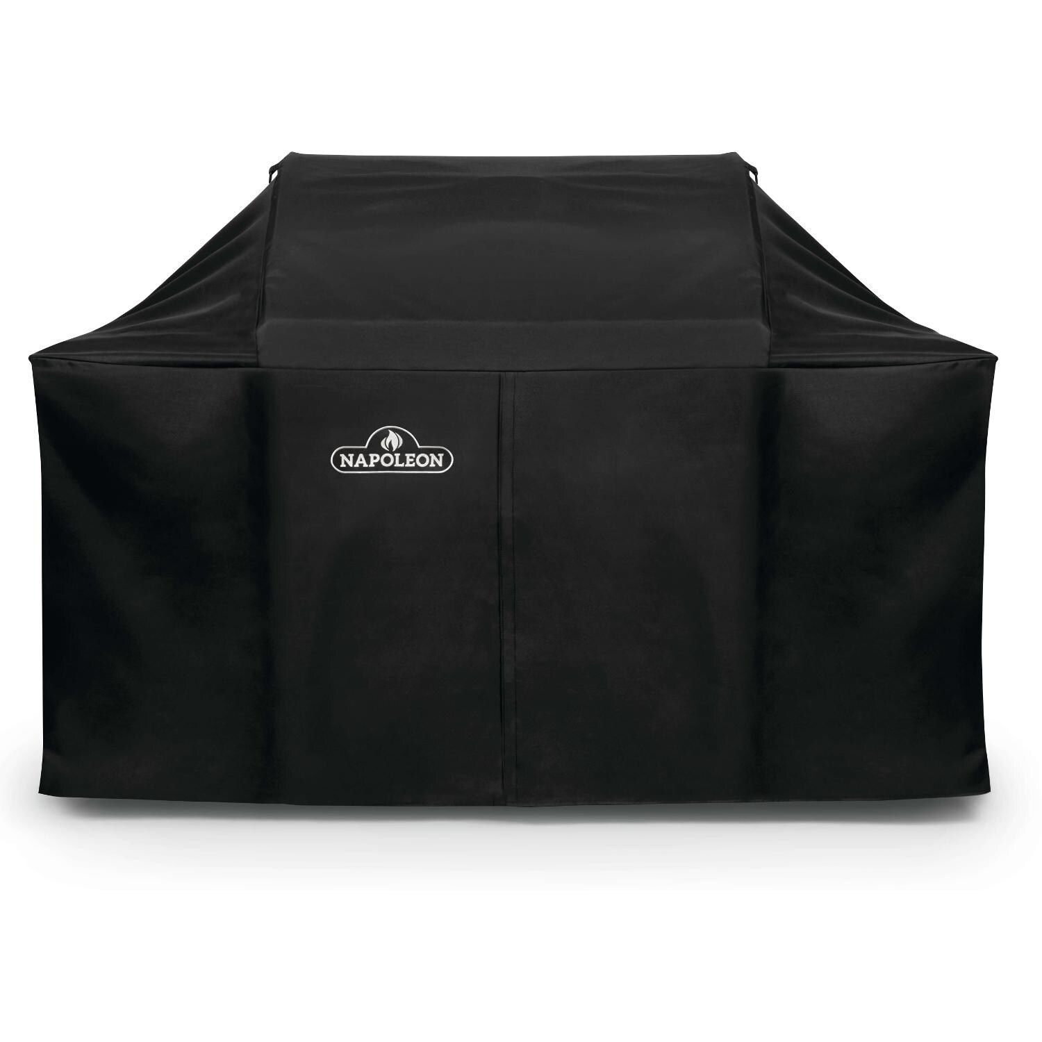 Napoleon Rouge 625 Grill Cover & Rotisserie Kit Bundle - Cover Front View thumbnail