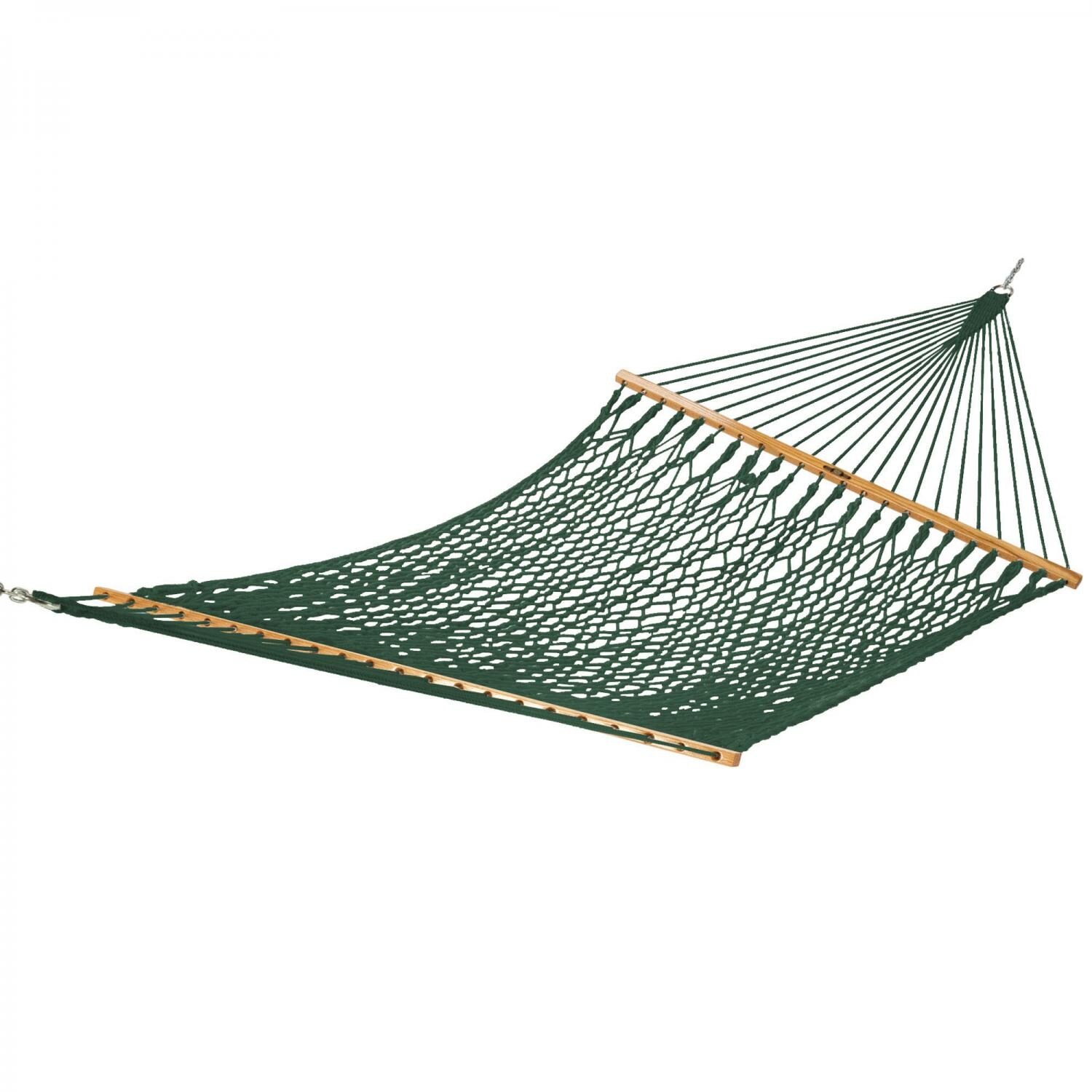 Pawleys Island Presidential Size Original DuraCord Rope Hammock - Green