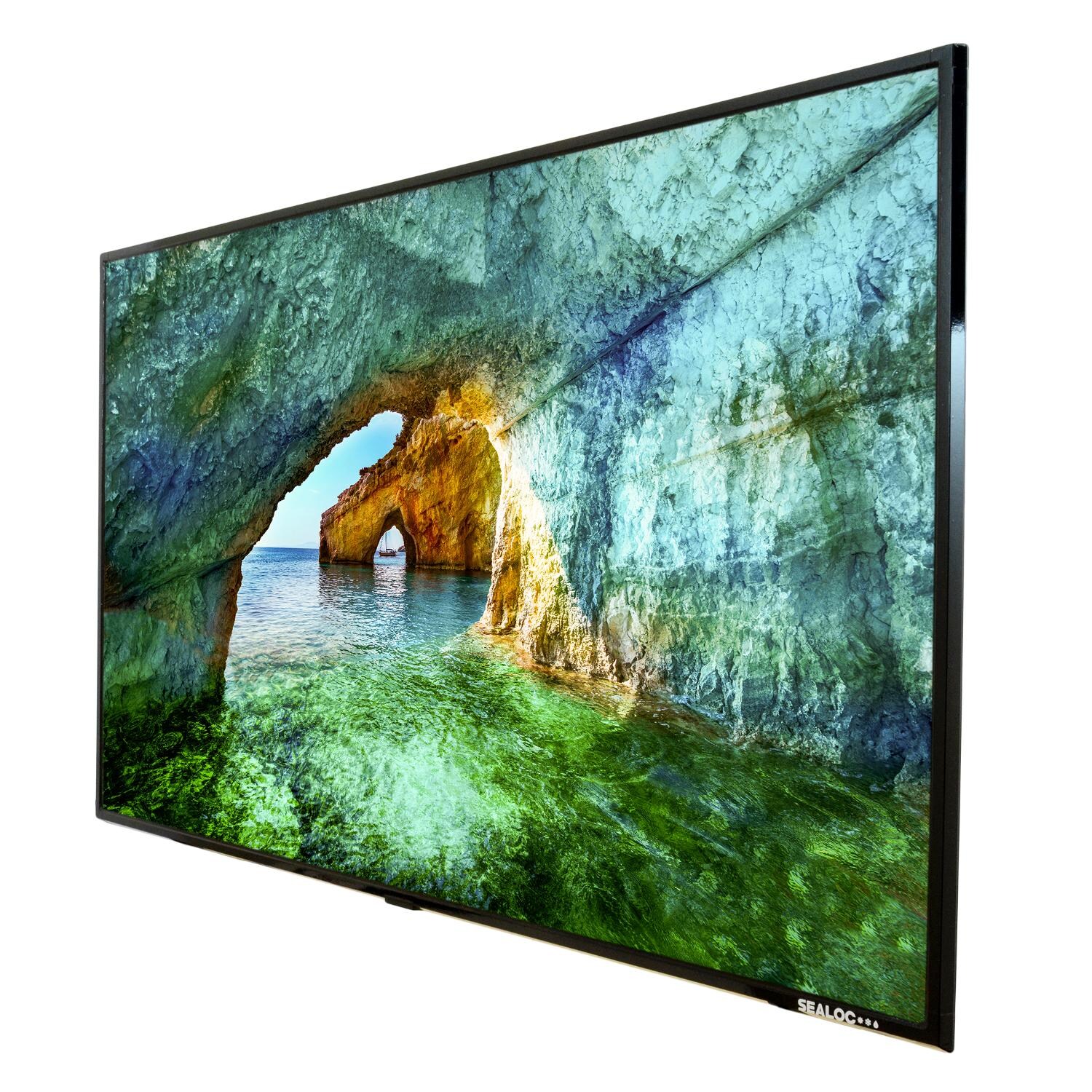 Sealoc - CST-SSQ60-50 - Coastal Samsung Q60 50 Inch 4K QLED Smart UHDTV - Left Angle thumbnail