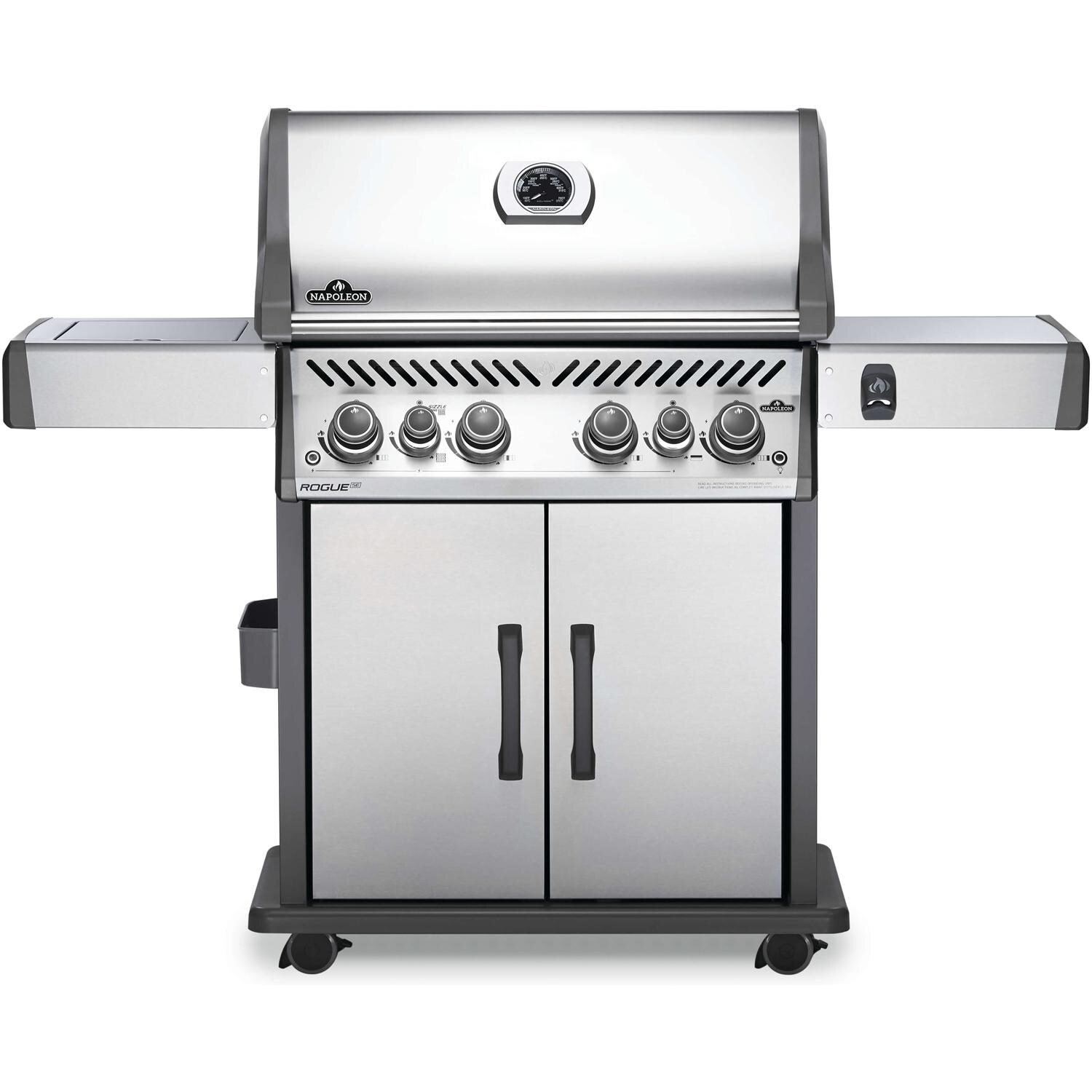 Napoleon RSE525RSIBNSS-1 Rogue SE 525 RSIB Natural Gas Grill with Infrared Rear Burner and Infrared Side Burner - Stainless Steel thumbnail