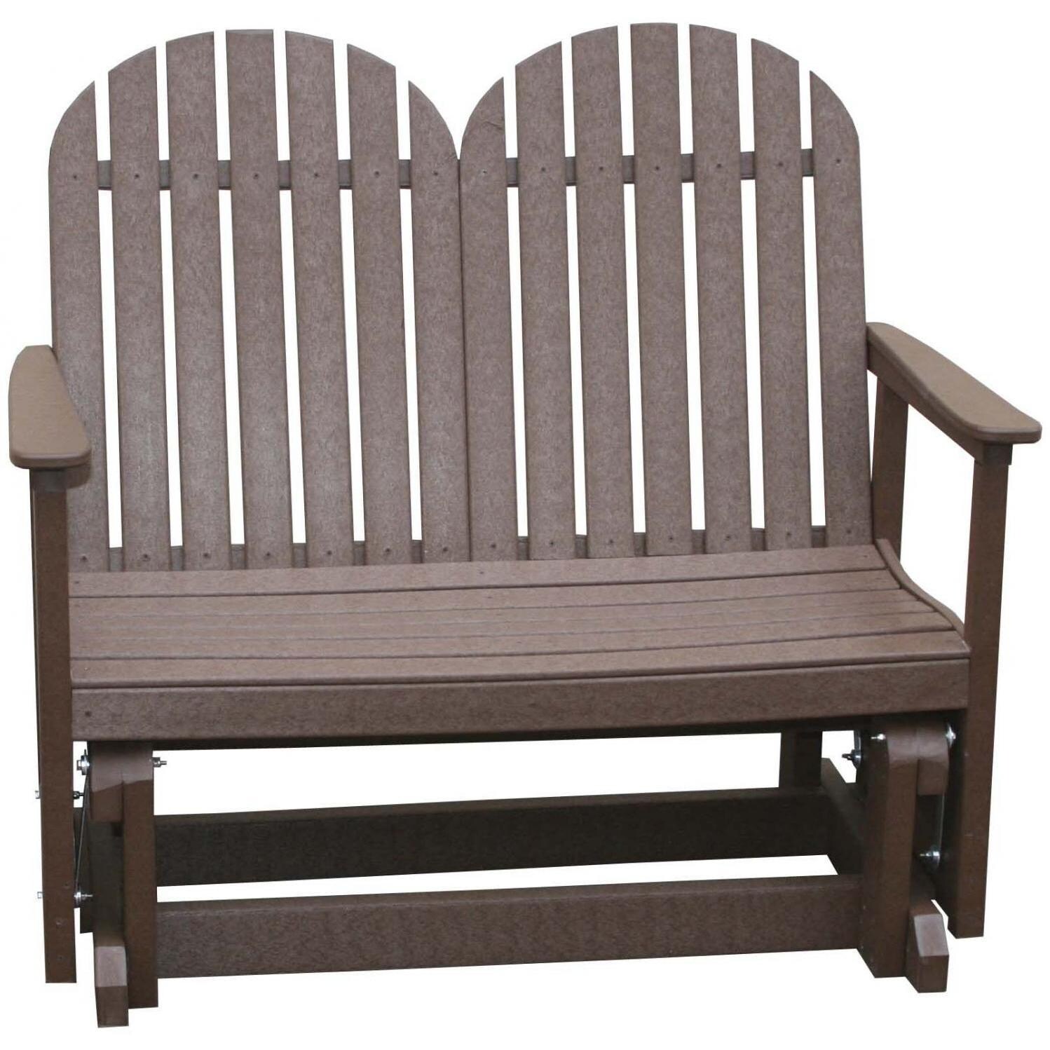 Eagle One Smithton Recycled Plastic Patio Bench Glider