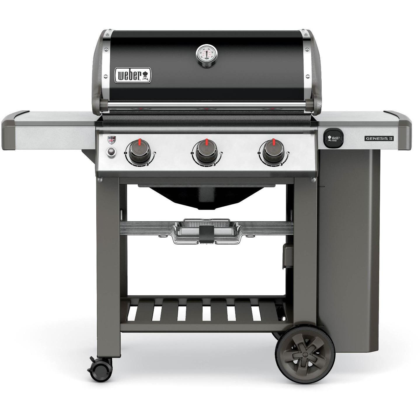 er Genesis II E310 Freestanding Propane Gas Grill Black BBQ Guys