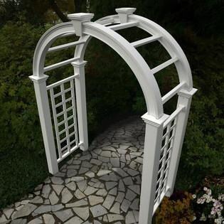 Nantucket Deluxe 7.8-Ft. Arbor - Alternate View thumbnail