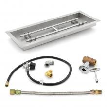 Lakeview Outdoor Designs 30-Inch Rectangular Drop-In Pan W/ Propane H-Burner & Connection Kit image
