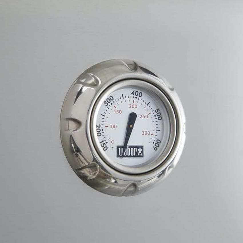 Weber - 46802101 - Spirit SP-335 Freestanding Propane Gas Grill W/ Sear Burner & Side Burner - Stainless Steel - Hood Thermometer thumbnail