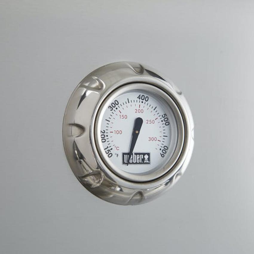 Weber - 46802101 - Spirit SP-335 Freestanding Propane Gas Grill W/ Sear Burner & Side Burner - Stainless Steel - Hood Thermometer thumbnail