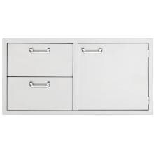 Lynx Sedona 42-Inch Door And Double Drawer Combo - LSA742