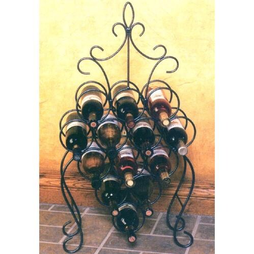 Dark Pewter Wine Rack BBQGuys