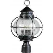 Maxim Portsmouth Three Light 16-Inch Outdoor Post Light - Oil Rubbed Bronze - 30500CDOI image