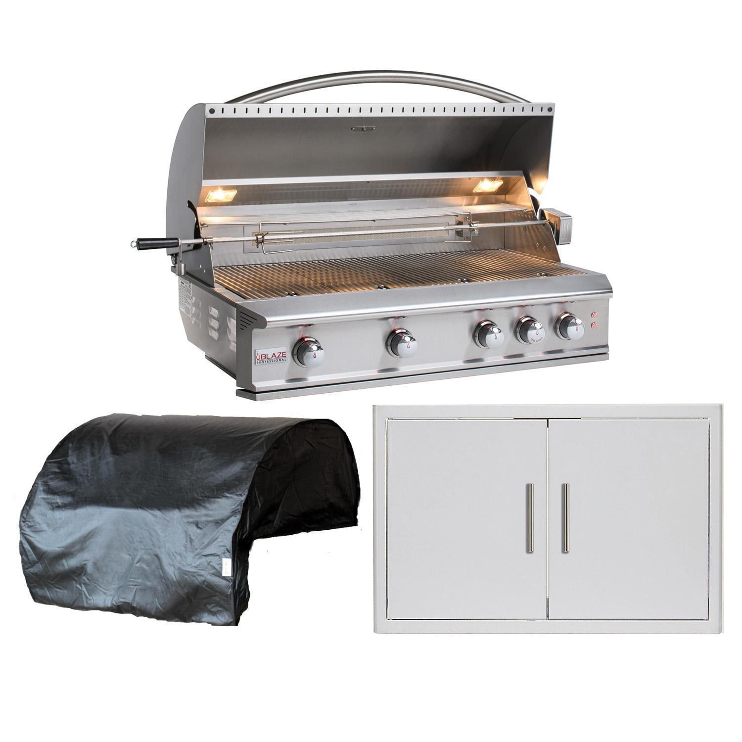 Blaze Professional LUX 3 Pc 44-in Propane Outdoor Kitchen Package - BLZ-4PRO-LP-3PC-SC