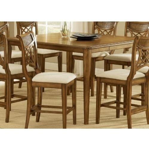 Hillsdale Bayberry/Glenmary 42 Inch Square Counter Height Dining Table - Oak - 4766-835