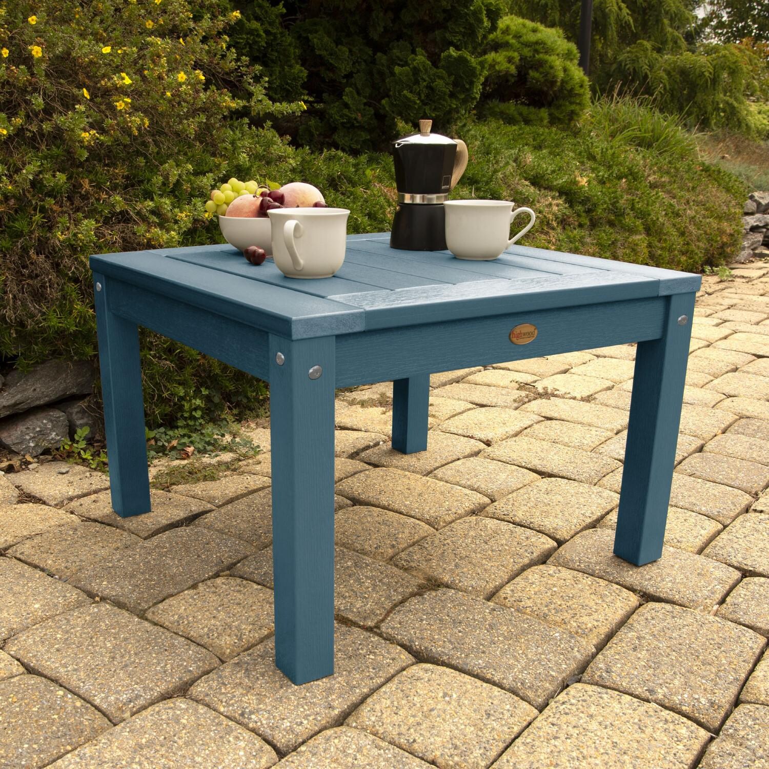 Lakeview Adirondack Side Table - Nantucket Blue thumbnail