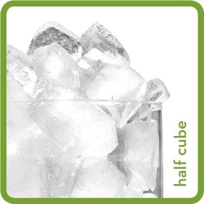 Ice-O-Matic Crystal Clear, Half Cube Ice thumbnail