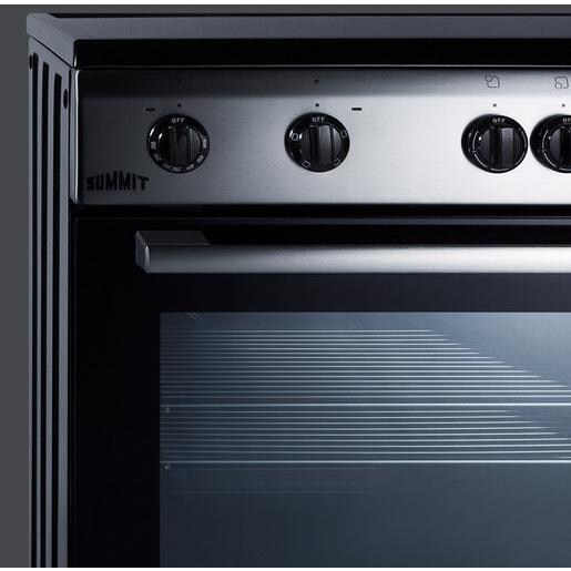Summit Classic 24-Inch Ceramic Top Electric Range - CLRE24 - Controls thumbnail