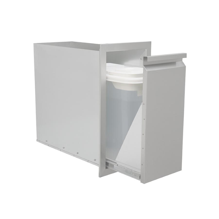 RCS VDCP1 Valiant Stainless Steel Fully Enclosed Charcoal/Pellet Drawer - With Plastic Bin (Included) thumbnail
