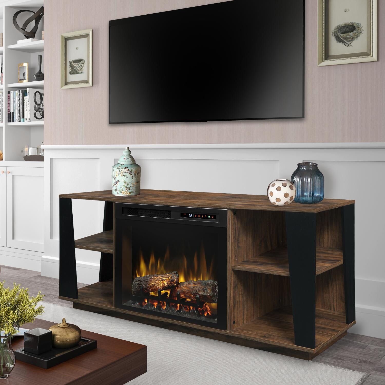 Dimplex - GDS26L8-1918TW - Arlo 60-Inch Media Console ...