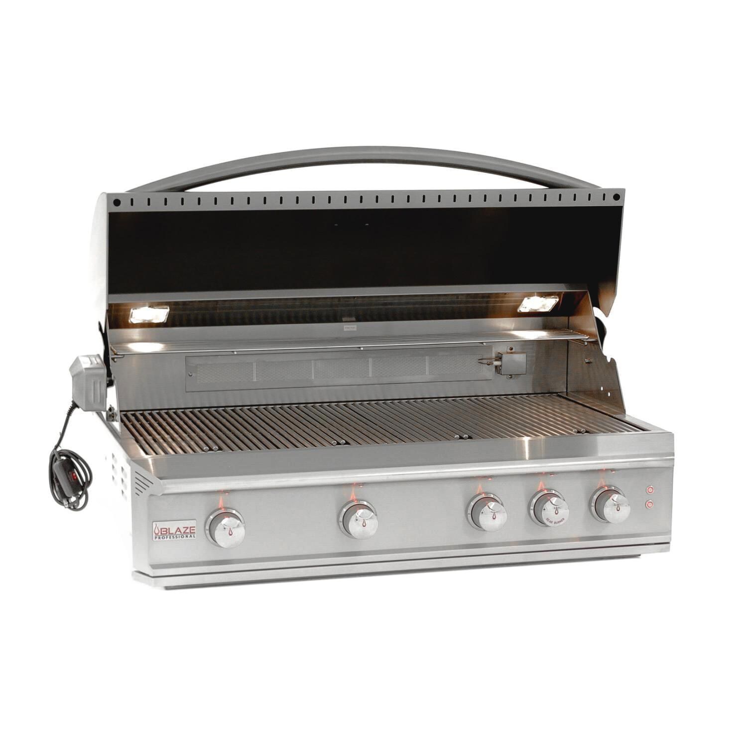 Blaze Professional LUX 44-Inch 4-Burner Built-In Propane Gas Grill With Rear Infrared Burner - BLZ-4PRO-LP image