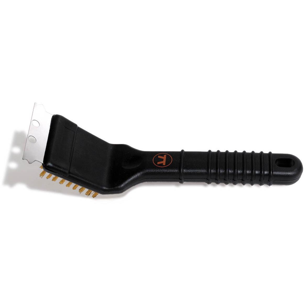 Outset 9-Inch 2-In-1 Plastic Grill Brush - Full View thumbnail