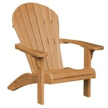Seacoast Teak Patio Adirondack Chair By Douglas Nance